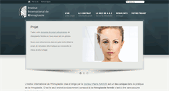 Desktop Screenshot of institut-international-rhinoplastie.com